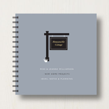Personalised New House Planner Book, 8 of 9