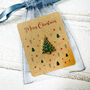 Christmas Tree Enamel Pin Badge Brooch, thumbnail 3 of 7