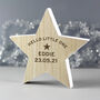 Personalised Wooden Star Decoration, thumbnail 4 of 5