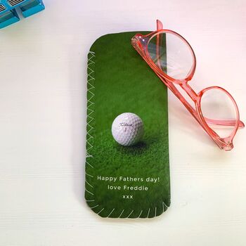 Best Daddy By Par Golf Glasses Case Personalised, 5 of 6