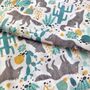 Wolf Giant Organic Muslin Swaddle Blanket, thumbnail 2 of 6