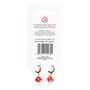 Toadstool Dangle Earrings, thumbnail 4 of 4