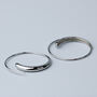 Sterling Silver Spiral Hoop Earrings, thumbnail 1 of 5