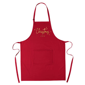 Personalised Christmas At Number Apron, 10 of 10