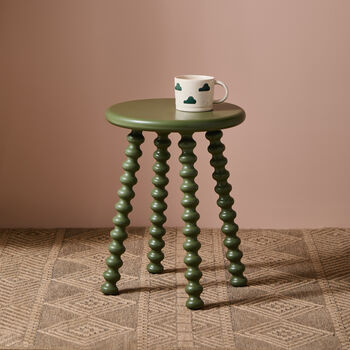Elsa Side Table In Olive, 3 of 6