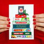 Funny Board Games Christmas Card, thumbnail 3 of 3