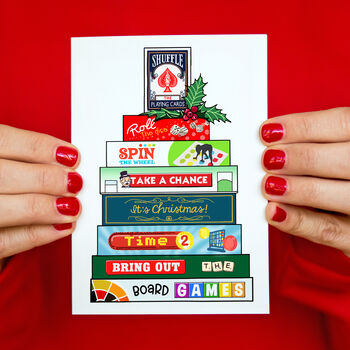 Funny Board Games Christmas Card, 3 of 3