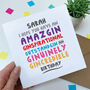 Personalised Gin Birthday Card For Her, thumbnail 2 of 2