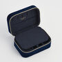 Rosy Posy Embroidered Blue Large Jewellery Box, thumbnail 4 of 6