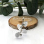 Sterling Silver Single Eucalyptus Necklace, thumbnail 1 of 12