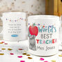 World's Best Teacher Me To You Mug, thumbnail 1 of 4