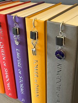 Officially Licenced Throne Of Glass Book Marks/ Charms, 3 of 5