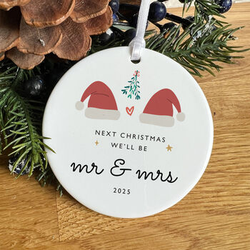 Next Christmas Mr And Mrs Ornament Gift, 7 of 7