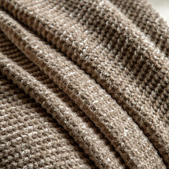 Natural Chunky Chenille Knit Throw, 3 of 3
