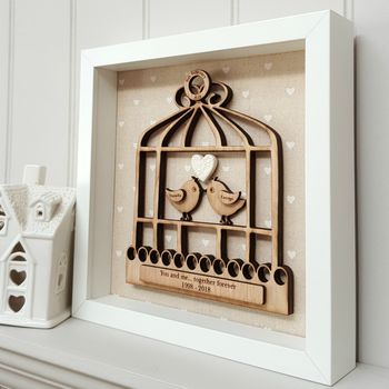 Our First Home Together Love Birdcage Artwork, 4 of 5