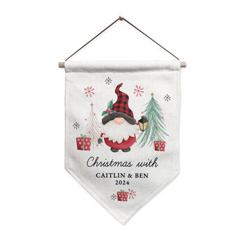 Personalised Gonk Hanging Pendant Christmas Decoration, 5 of 5