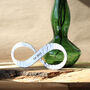 10th Anniversary Gift Aluminum Infinity Sculpture, thumbnail 1 of 7
