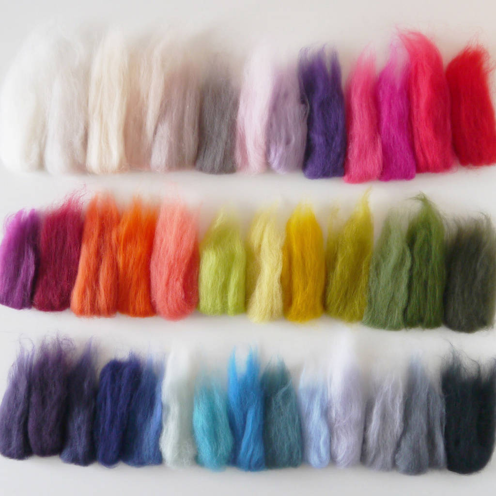Colour Swatch Of Merino Wool, 1 of 4