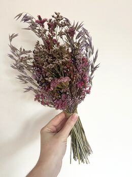 Purple Wildflower Posy With Jar, 2 of 6
