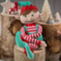 Elf For Christmas Boy Elf Toy, thumbnail 1 of 5