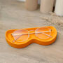 Orange Glasses Holder Eyeglass Tray And Sunglasses Tray, thumbnail 1 of 9