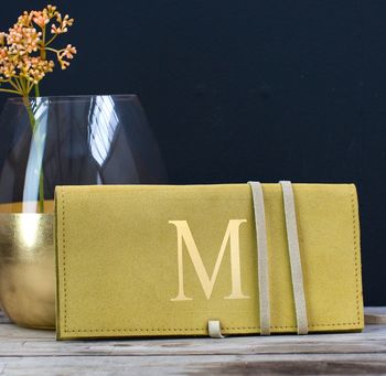 Personalised Soft Suede Wallet, 2 of 3