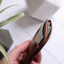 Slim Leather Card Holder, thumbnail 3 of 8