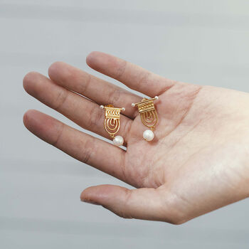 Athena Pearl Earring, 7 of 11