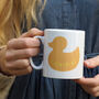 Personalised Duck Mug With Chocolate Eggs, thumbnail 2 of 3