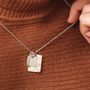 Personalised Message Charm Necklace, thumbnail 2 of 5