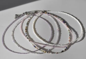 Dainty Crystal Gemstone Necklace, 10 of 12