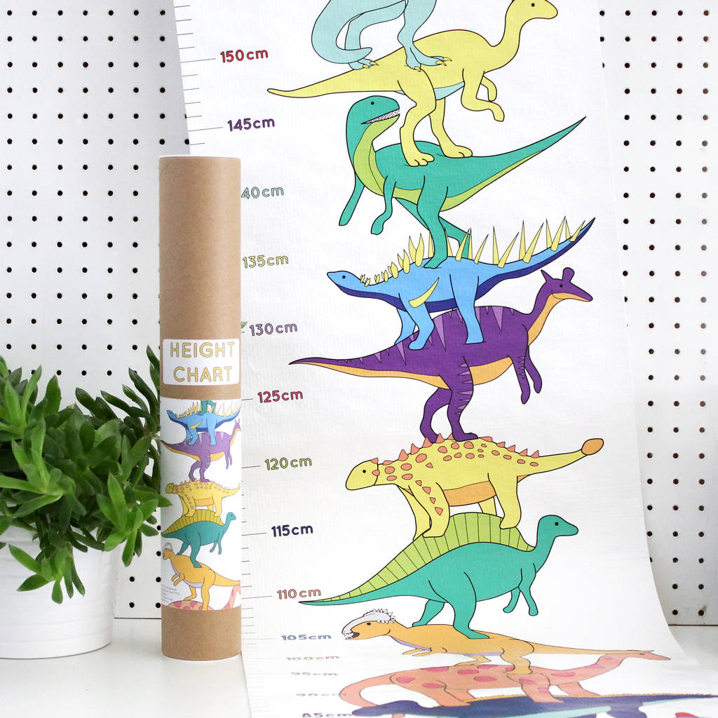 Dinosaur Height Chart By Dinosaurs Doing Stuff