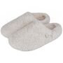 Women's Vegan Mule Slippers In Cream, thumbnail 5 of 11