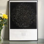 Personalised Map Of The Stars, 40x50cm/16x20'', thumbnail 1 of 5