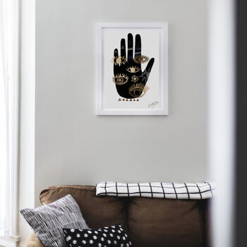 Framed A3 All Seeing Eye Framed Art Print, 2 of 2