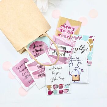 80th Birthday Tea Gift | Milestone Birthdays, 4 of 12