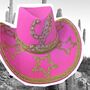 Pink Rhinestone Star Cowboy Hat, thumbnail 3 of 5