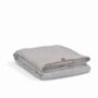 Luxury Grey And White Stripe Linen Duvet Cover Various Sizes, thumbnail 4 of 4