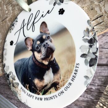 Pet Loss, Sympathy Personalised Acrylic Keepsake, 2 of 3