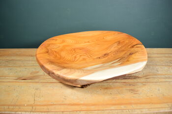 Hand Carved Wooden Bowl Locally Sourced Yew Tree, 9 of 11
