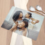 Personalised Family Photo Glass Chopping Board, thumbnail 1 of 3