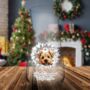 Personalised Christmas Norfolk Terrier Break Through, thumbnail 10 of 10