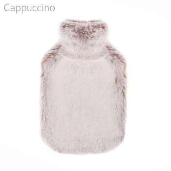 Faux Fur Hot Water Bottle. Available In Two Sizes, 4 of 10