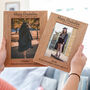 Personalised Graduation Oak Picture Frame, thumbnail 7 of 7
