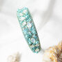 Mixed Shell Gem Texture Headband In Turquoise, thumbnail 2 of 3