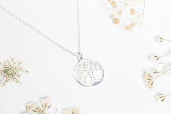 Tree Of Life Sterling Silver Necklace, 3 of 6
