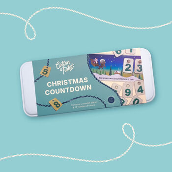Christmas Advent Countdown Calendar Chart, 2 of 4