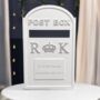 Lockable Personalised Wedding Card Post Box, thumbnail 1 of 5