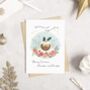 Grandma And Grandpa Figgy Pudding Foiled Christmas Card, thumbnail 1 of 3