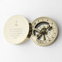 Personalised Iconic Adventurer's Sundial Compass, thumbnail 4 of 9